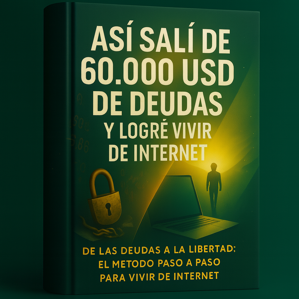 Así salí de 60.000 USD de deudas y logré vivir de internet